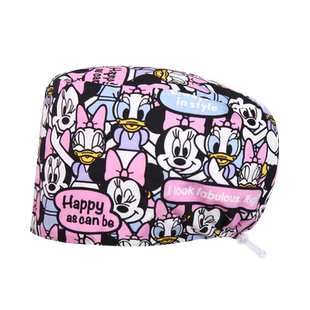 蝶芭朵手术帽女纯棉手术室专用帽子医生工作帽护士帽包头帽化疗帽