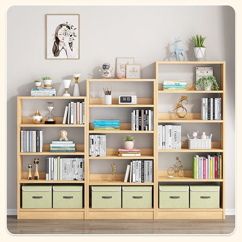 实木松木幼儿园学生书柜教具柜孩子玩具收纳柜教室学生图书柜格子