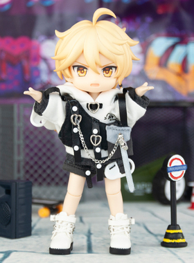 YMY娃衣ob11 甜酷套装Molly娃娃衣服12分bjd 娃娃GSC素体胖梨体