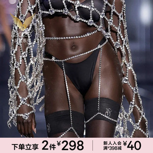 女秋 内裤 2件298 2025维密大秀系列性感细带舒适低腰丁字裤