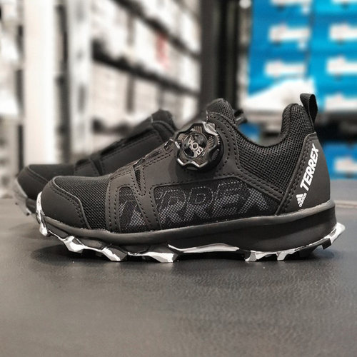 Adidas/阿迪达斯 BOA儿童旋转按钮 户外休闲运动鞋跑步鞋 EF3635