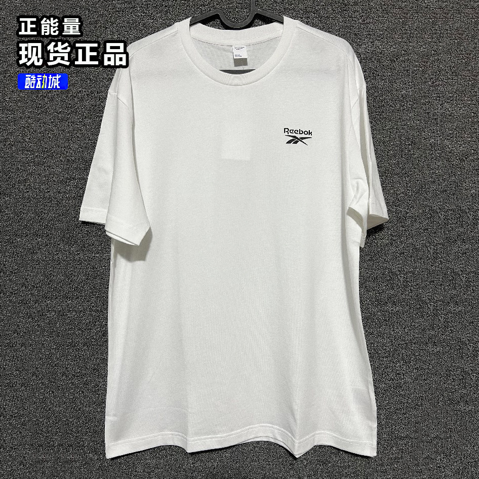 reebok锐步t恤 男女款vector棉质休闲运动短袖t恤 gr8486 gr8487