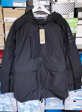 Adidas阿迪达斯男外套 防风防水透湿 户外夹克冲锋衣H48578H65704