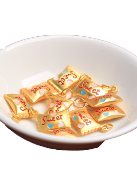 diy沙金烧蓝吊坠编织小配饰