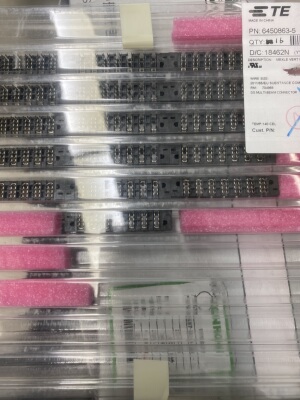 TE/泰科 6450843-6 连接器6450863-5 矩形电源混合连接器配套现货
