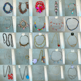 8.22青岛外贸尾货孤品瑕疵原单出口欧美复古重工项链手链饰品