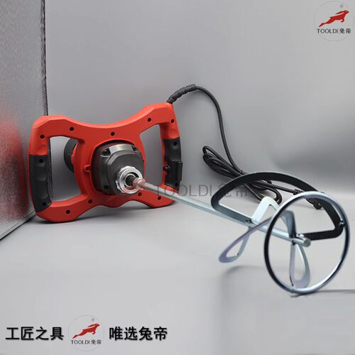 搅拌枪自流平水泥施工工具兔帝牌
