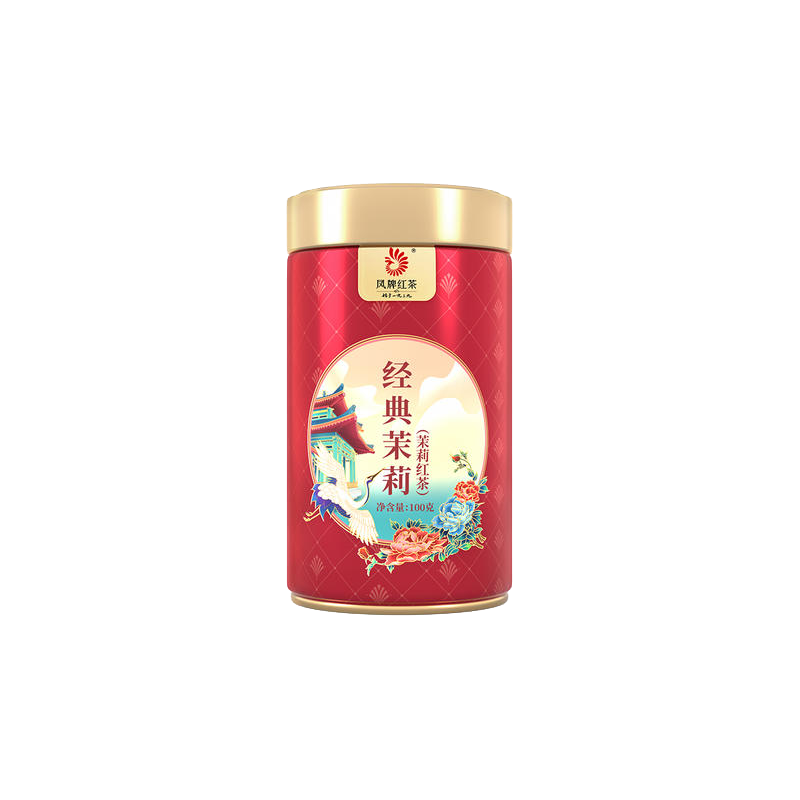 【茉莉经典58】凤牌茉莉红茶茶叶经典58茉莉花茶滇红特级100g散茶