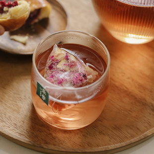 自然甜香 颜色清新口感清香玫瑰 乐作｜玫瑰苹果茶 玫瑰菠萝茶