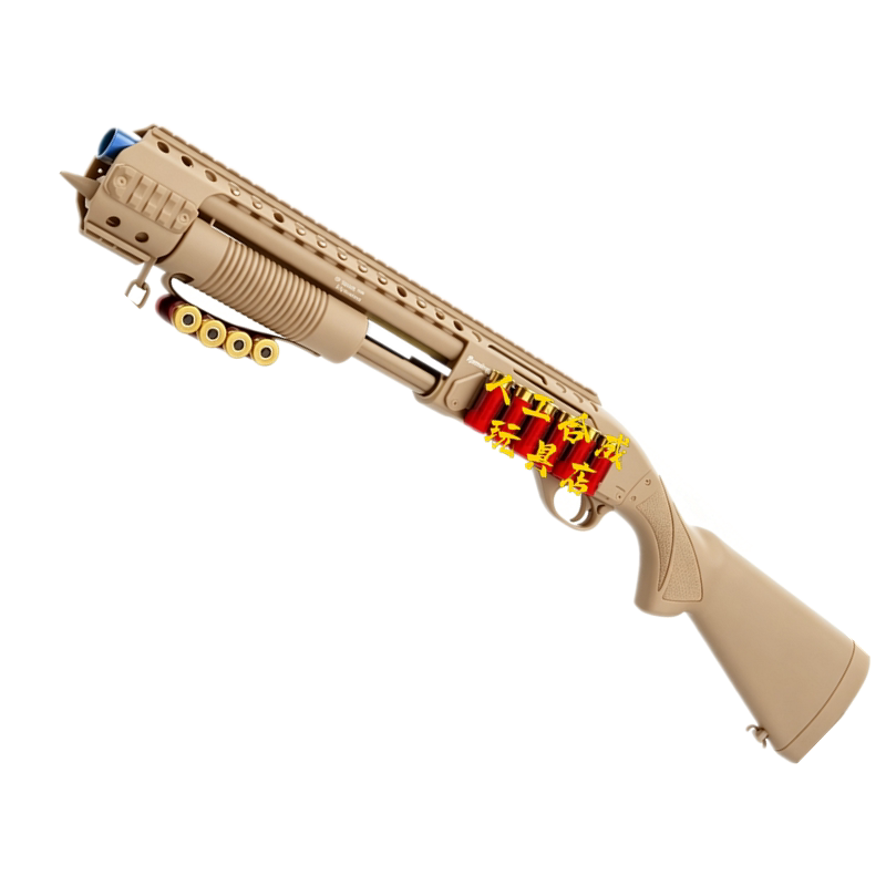 M870长款抛壳喷子来福软蛋玩具枪回膛成人吃鸡真人cs武器游戏模型