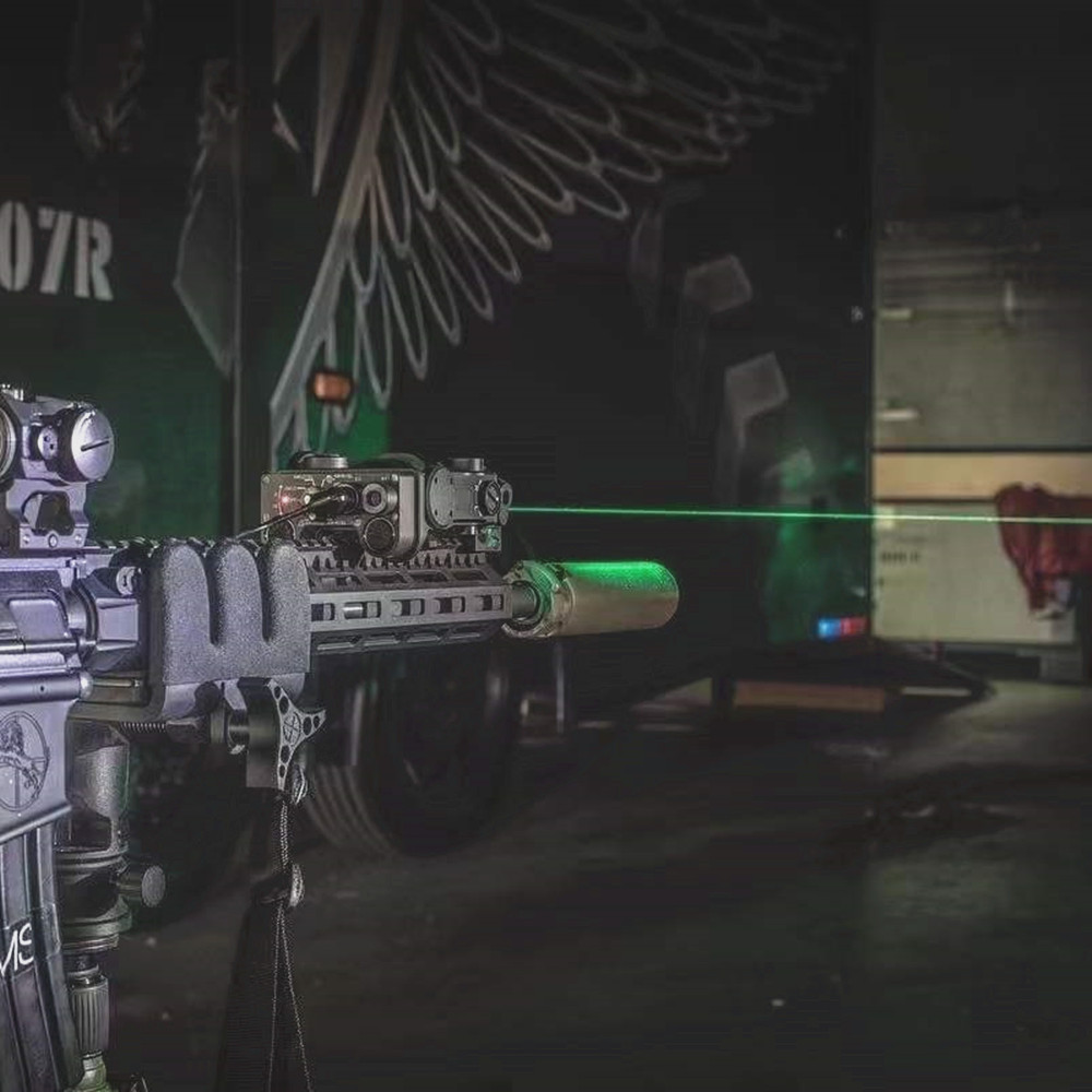 STEINER DBALA4 dual beam aiming laser lSpot 和 Flood IRl 500