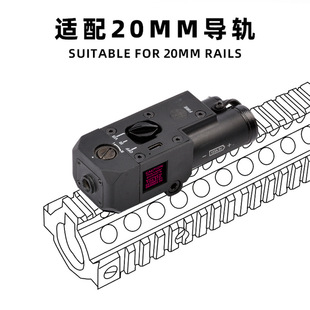 CQBL金屬版 M600C 手電筒雙控套裝 紅綠鐳射指示器M300A