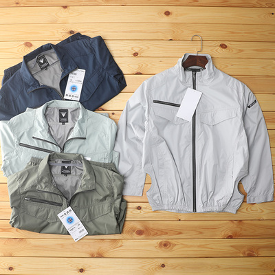 户外防晒长袖风扇空调夹克外套男