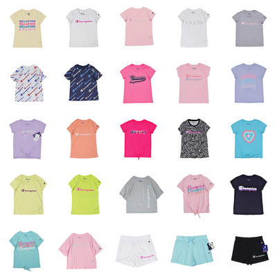 高性价多色外单女童运动短袖