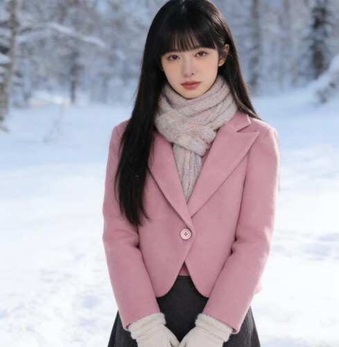 单件西装女2026年新款韩版气质显瘦百搭短款上衣休闲纯色春秋外套