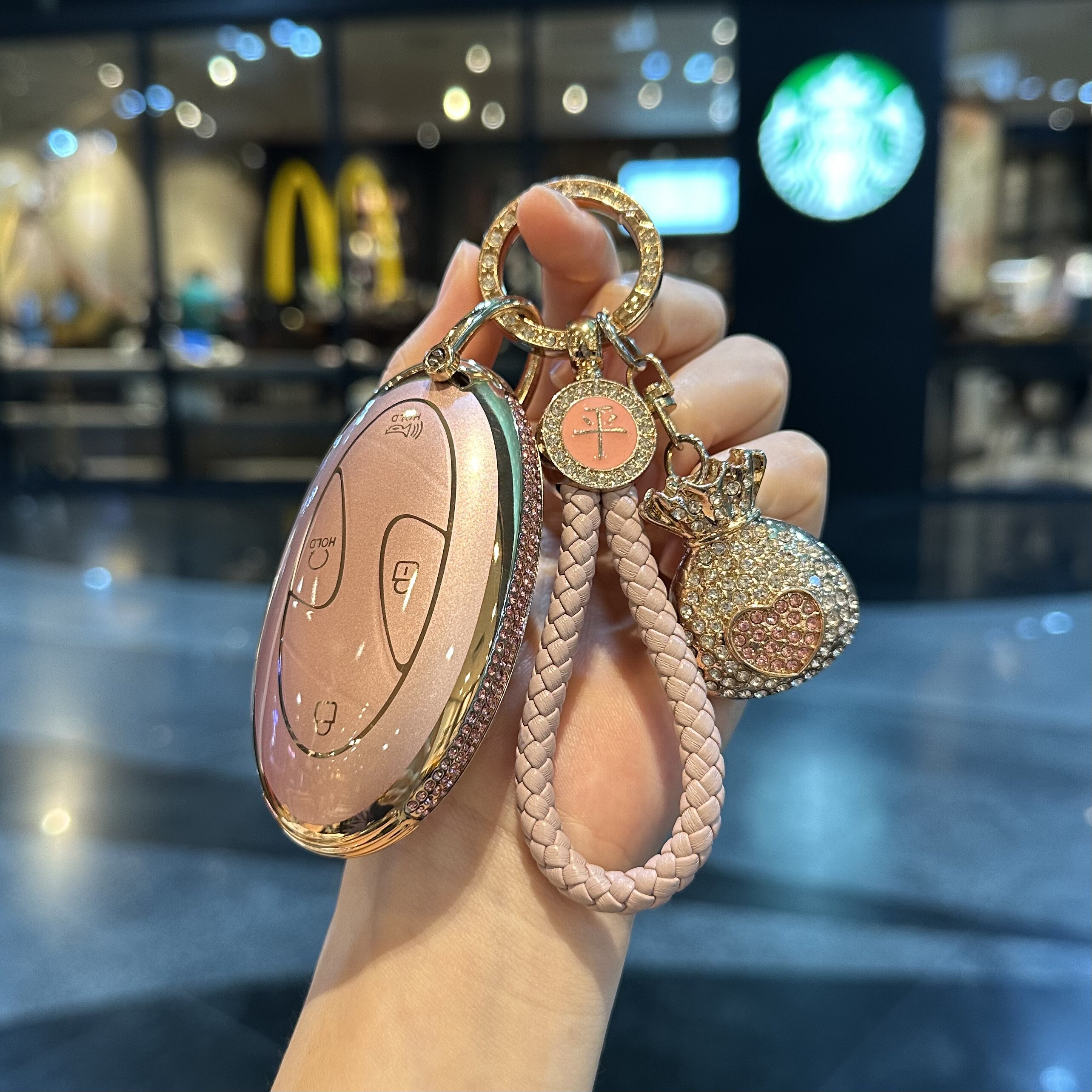 新款现代索纳塔车钥匙套高级耐用图片