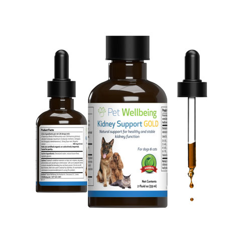 美国直邮 Pet Wellbeing Kidney Support Gold 健康肾脏支持补剂