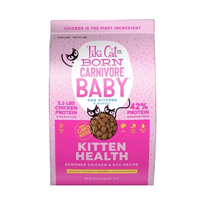 美国直邮Tiki Cat Born Carnivore Baby cat food6周以上小猫干粮