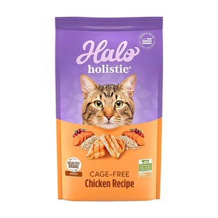 Cat Holistic Food Dry 消化健康 美国直邮 成猫配方干猫粮 Halo