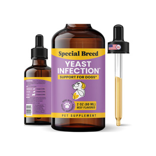 美国直邮Special Breed Yeast InfectionTreatment狗酵母感染舒缓