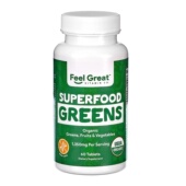 Great 365 Superfood 美国直邮Feel Greens 超级有机绿色食品补剂