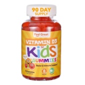 Great 1000 365 Vitamin 美国直邮Feel 儿童维生素D3 Kids