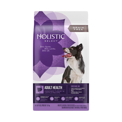 美国直邮Holistic Select Natural GrainFree DryDog无麸质干狗粮