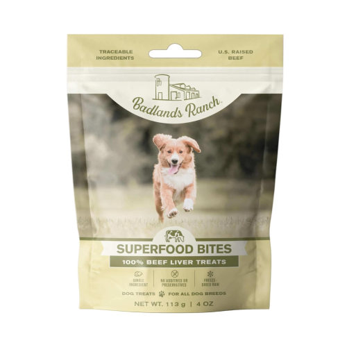 美国直邮 BADLANDS RANCH  Raw Dog Treats 超级营养冻干狗零食