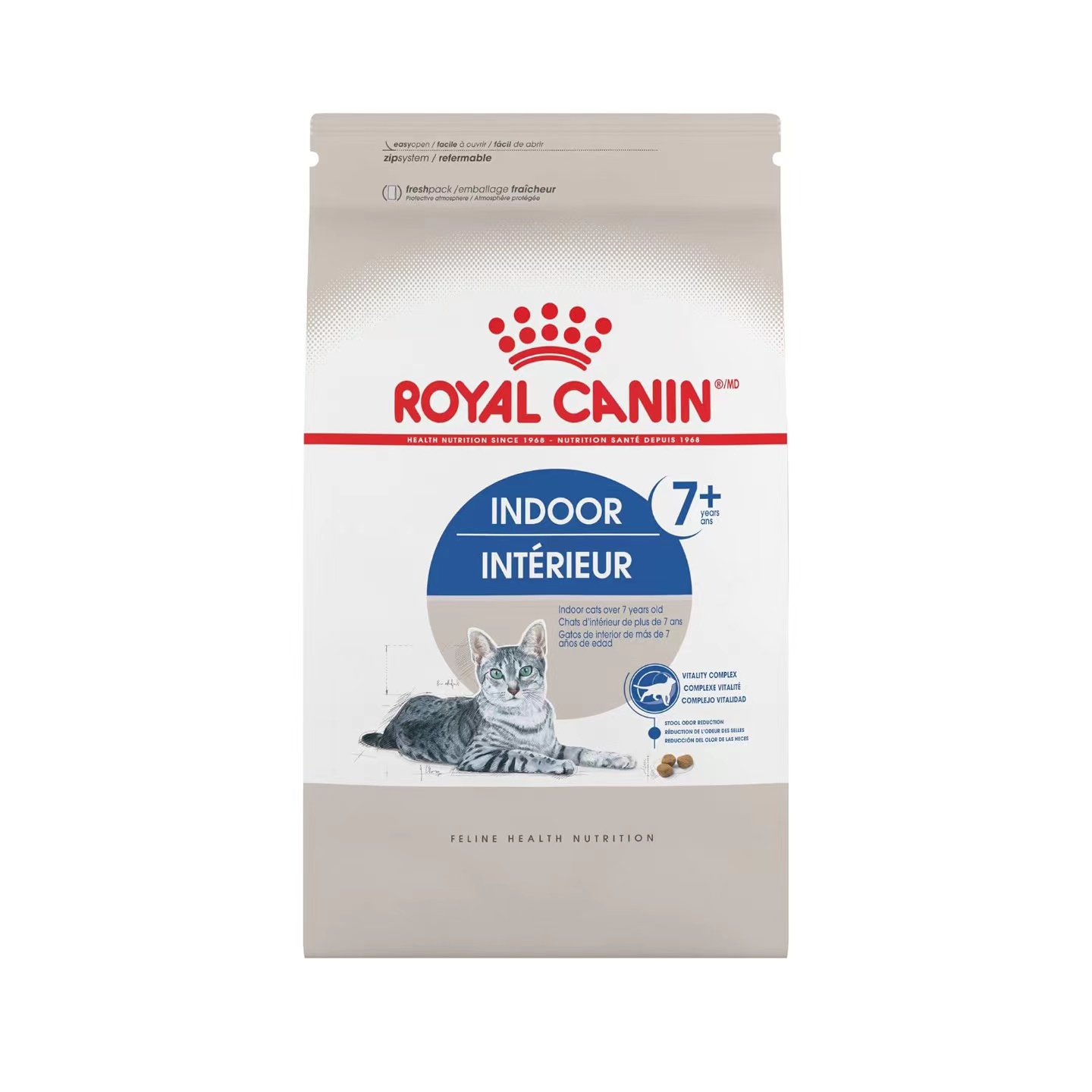 美国直邮Royal Canin Indoor 7+ Adult Dry Cat 7岁+成年猫干猫粮