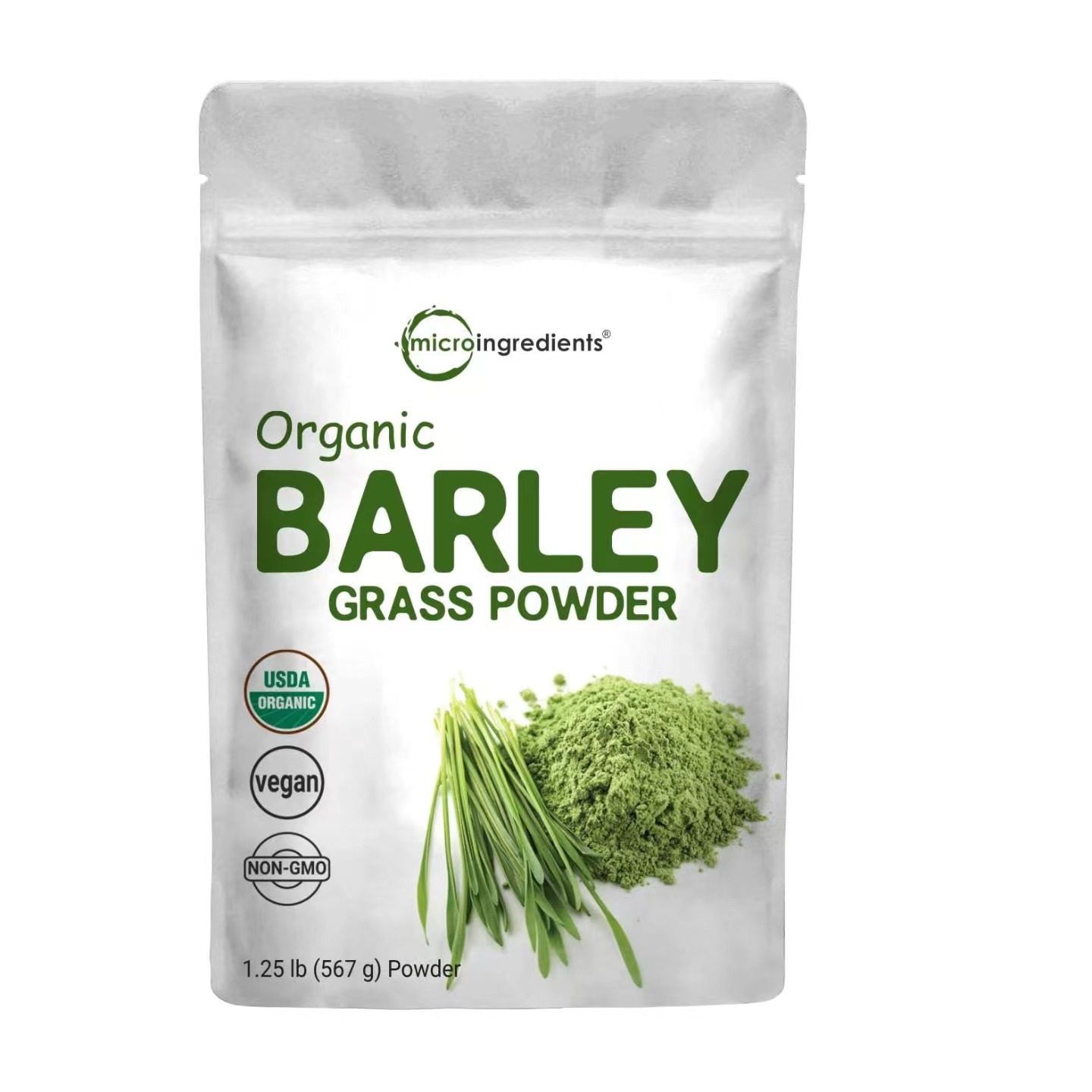 美国直邮 MicroIngredients Organic Barley Grass 有机大麦草粉