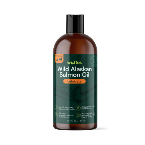美国直邮Wuffes Wild Alaskan Salmon Oil for Dogs狗用三文鱼油