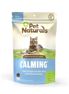 美国直邮 Pet Naturals Calming Chews 天然镇静猫咀嚼 30粒