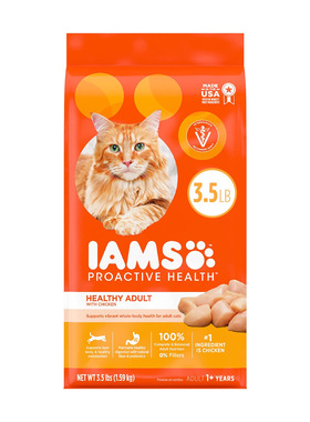 美国直邮 IAMS PROACTIVE HEALTH  成年健康干猫粮