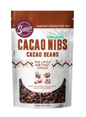 美国直邮 Suncore Foods Organic Cacao Nibs 有机可可碎无麸质