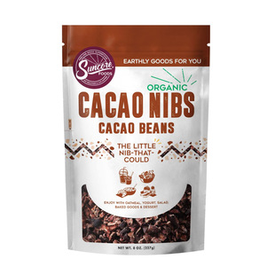 美国直邮 Suncore Foods Organic Cacao Nibs 有机可可碎无麸质