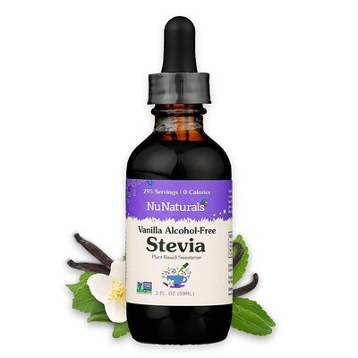 NuNaturals无糖液体香草甜味剂