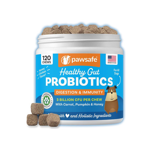 美国直邮 PawSafe Dog Probiotics 狗用益生菌肠道消化健康 120粒