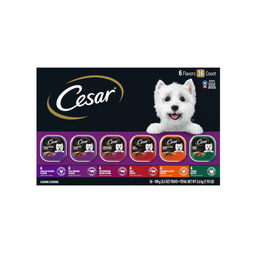 美国直邮Cesar Wet Dog Food Classic Loaf in Sauce 经典湿狗粮