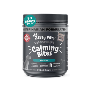 美国直邮 Zesty Paws Vet Strength Calming Chews 犬用镇静零食
