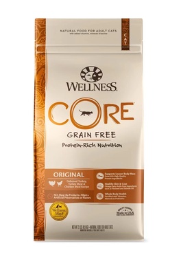 美国直邮 Wellness Core  Dry Cat Food无谷物原味配方干猫粮 2磅
