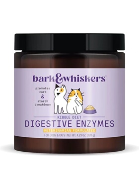 美国直邮Bark &Whiskers Digestive Enzymes Kibble Diet猫狗消化