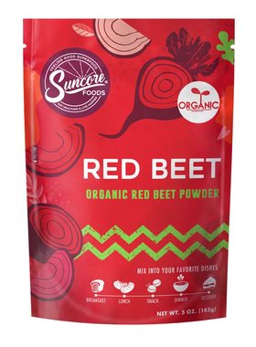 美国直邮Suncore Foods Organic Red Beet Powder 有机红甜菜根粉
