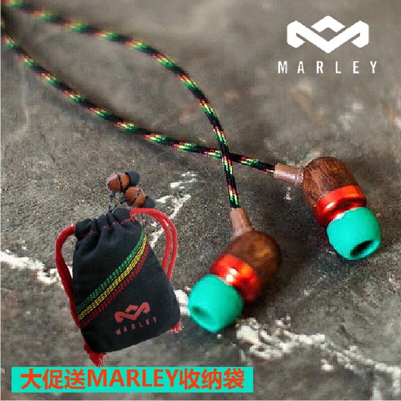 Bob Marley/ Marley EM-JE041 In ear mobile phone drive-by-wire headset woodiness Cavity Reggae Popularityin the Audio appliances , Headphone/Headsets  category - from Buy2taobao.com to provide professional Taobao agent buy service