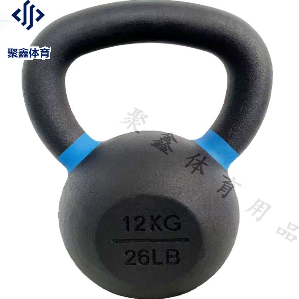 包邮实心铸铁表面静电喷塑磨砂面手感好减肥健身壶铃出口工厂直销