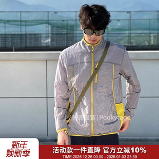 登顶氧气 防晒春夏男女户外山系撞色皮肤衣夹克 金属尼龙UPF50
