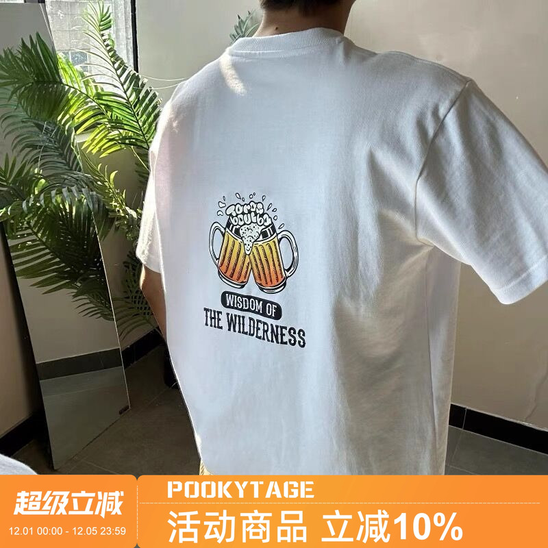 日线山系户外情侣时尚短袖