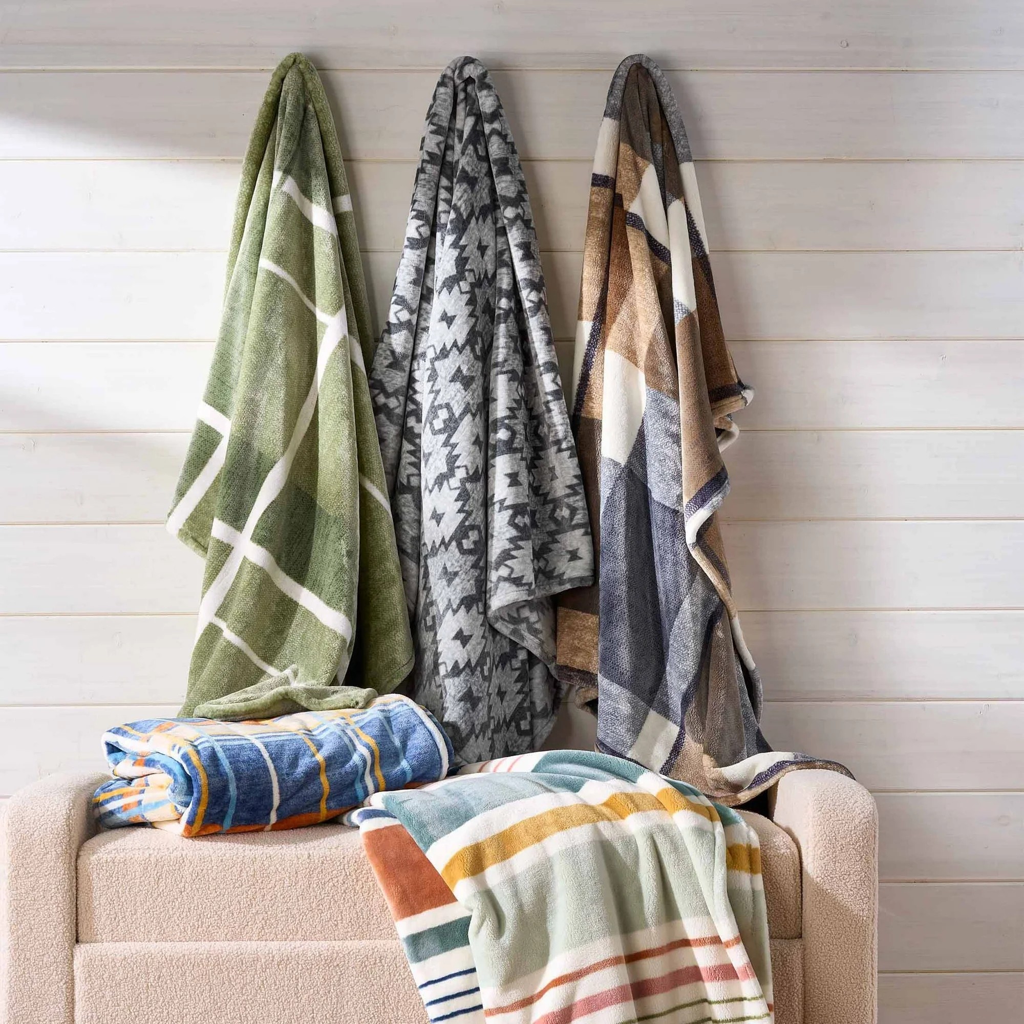 北美高端家居！加厚拉舍尔绒秋冬家居牛奶绒沙发毯子大号保暖毛毯,床上用品,休闲毯/毛毯/绒毯,淘宝优惠券,粉丝福利购,淘宝优惠卷