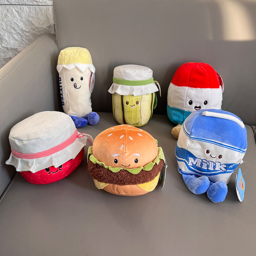 软萌颜值食物造型可爱毛绒玩具