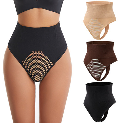 Women High Waist Shaping Panties Breathable Body Shaper内裤