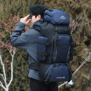 Camping Hiking Backpack Trekking Rucksack 90L Bag Waterproof